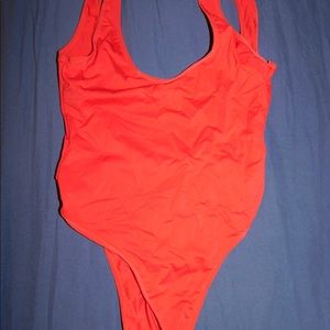 One piece bathing suit